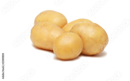 Raw potatoes