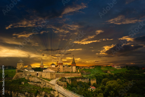 sunset castle view © arts