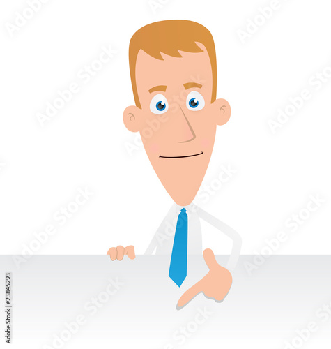 Specify a manager at a blank board below