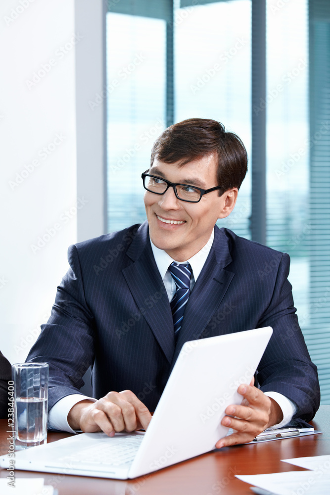 Portrait of the businessman Portrait of the businessman