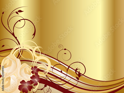 Eleganter floraler Hintergrund