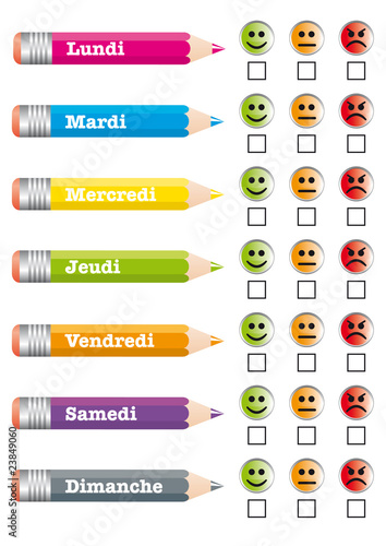 Crayons Semaine