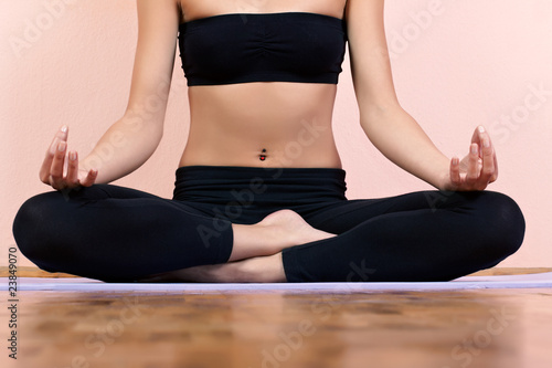 Fototapeta Naklejka Na Ścianę i Meble -  woman in yoga pose