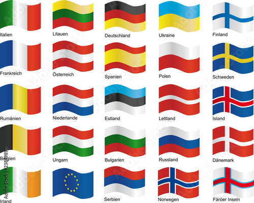 Europa Flaggen 01
