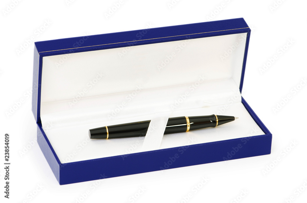 Writing pen isolated on the white background Writing pen isolated on the white background