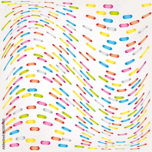Multicolored dot background vector point illustration