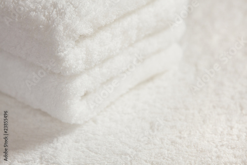 綿100％の重ねたタオル 日本製