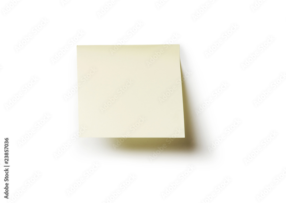 Reminder notes isolated on the white background Reminder notes isolated on the white background