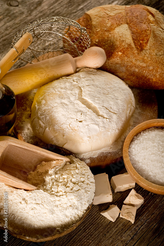dough for bread - preparazione del pane