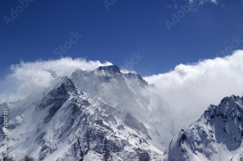 Caucasus Mountains in cloud © BSANI