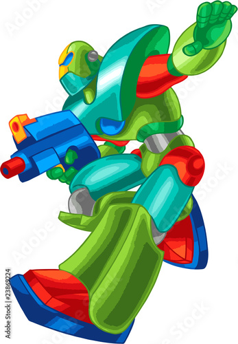 colorful robot