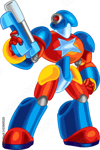 colorful robot