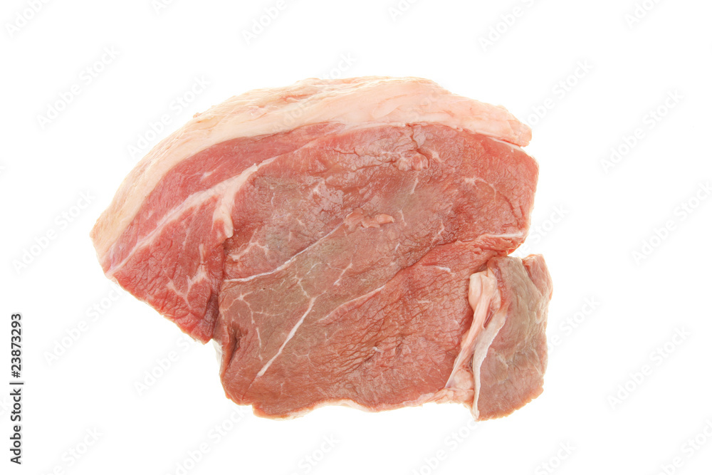 Raw braising steak Raw braising steak