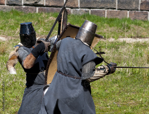 Reconstruction of knightly fight