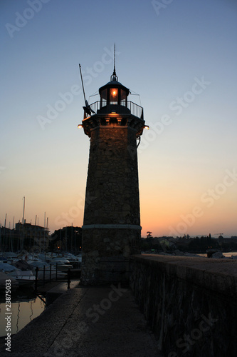 lighthouse of desenzano del garda