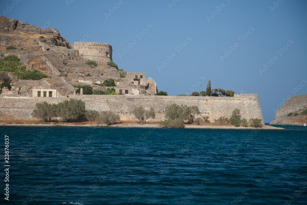 Spinalonga greek island