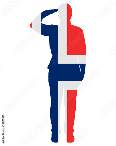 Norwegischer Salut