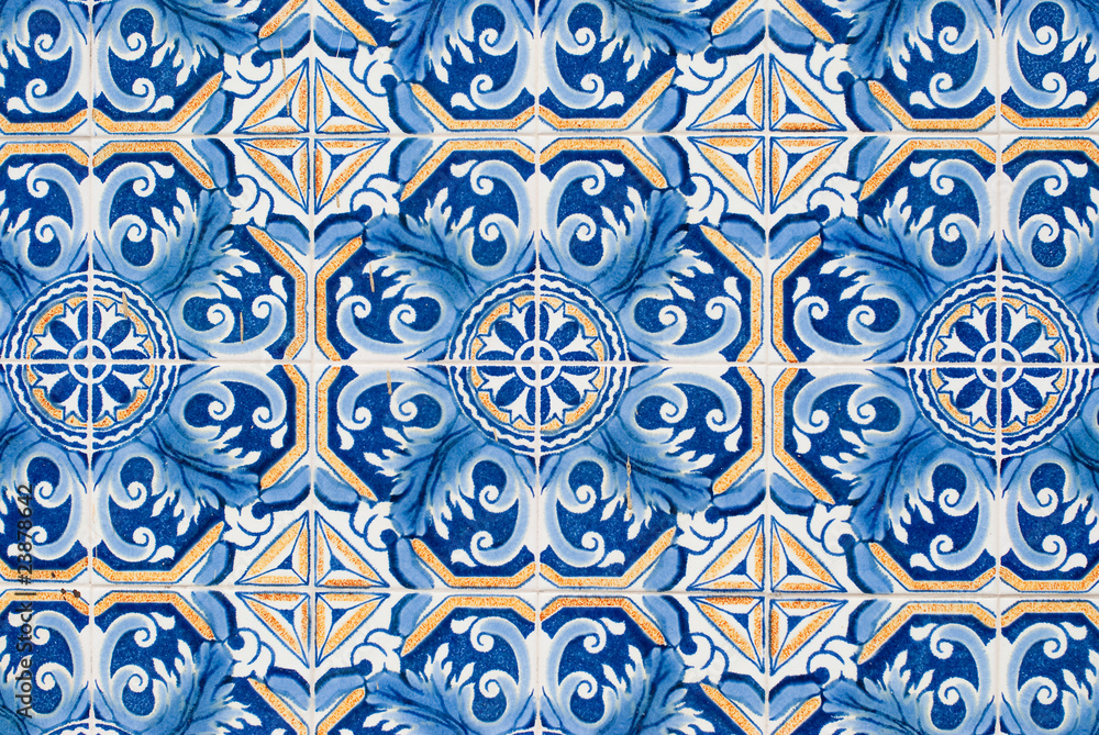 Portuguese glazed tiles 224 Portuguese glazed tiles 224