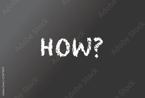 Chalkboard with text