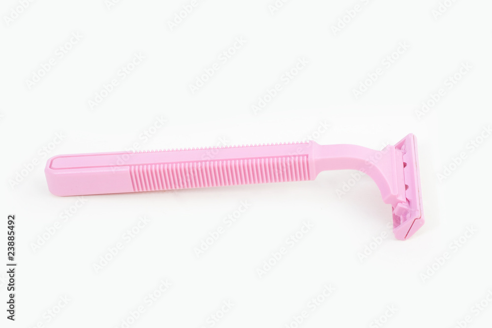 Pinker Einwegrasierer Pinker Einwegrasierer
