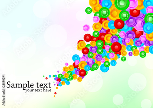 Vector abstract background