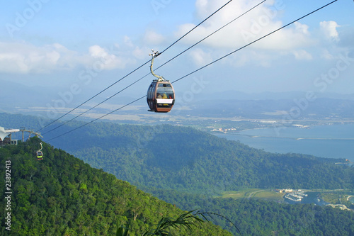 Langkawi hills cable car, Malaysia