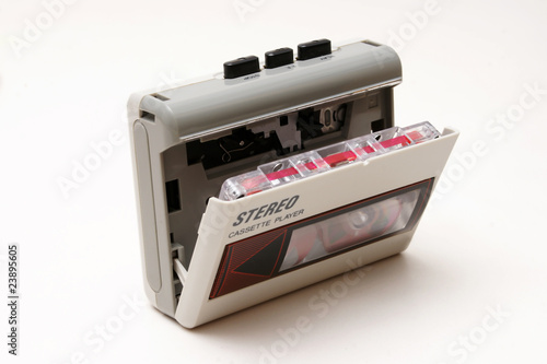 stereo cassette player