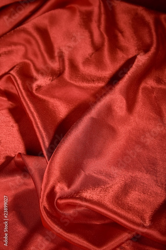 Elegant and soft red satin