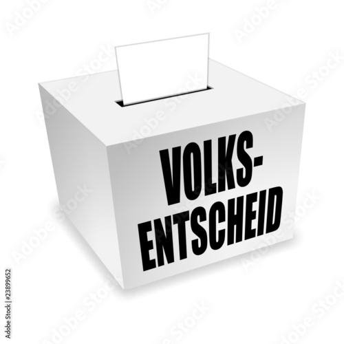 wahlurne volksentscheid I