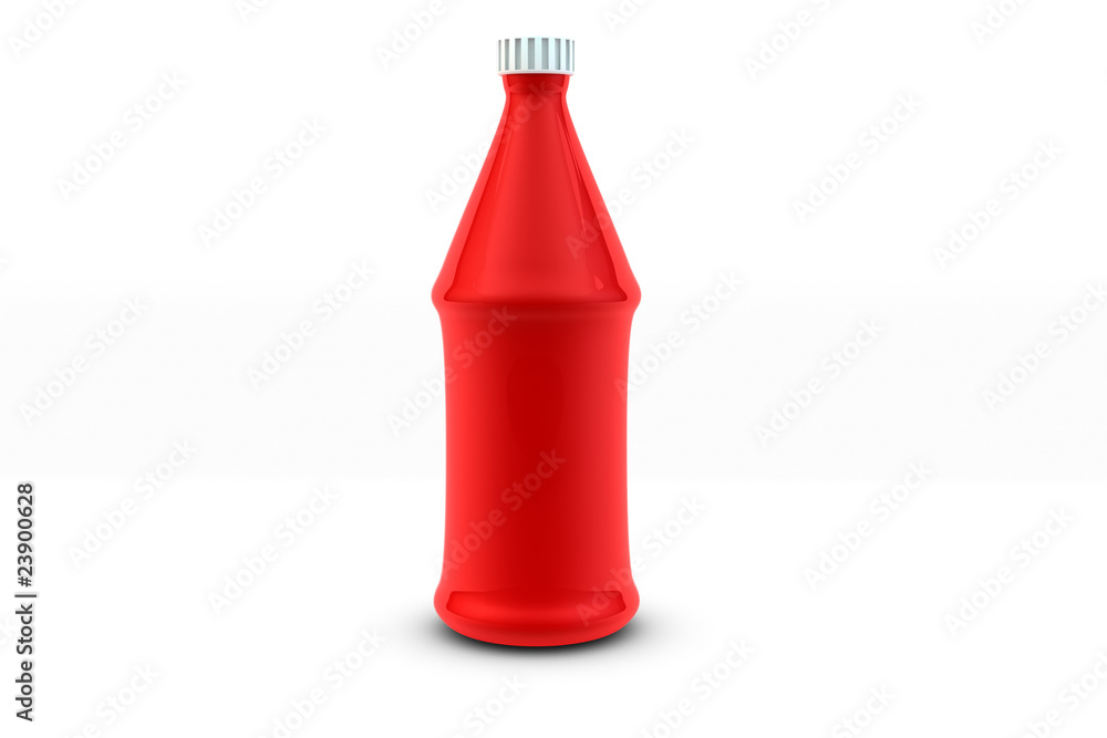 Ketchup plastic bottle