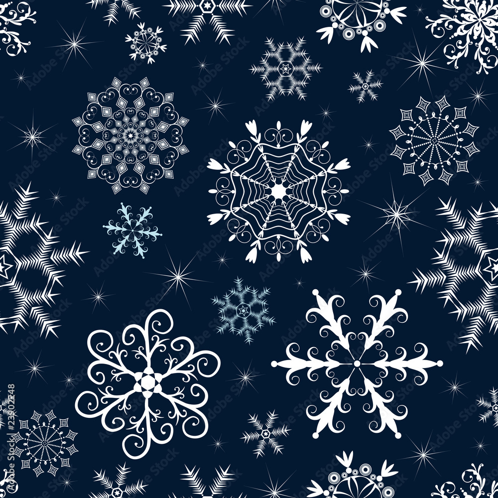 Christmas seamless pattern Christmas seamless pattern