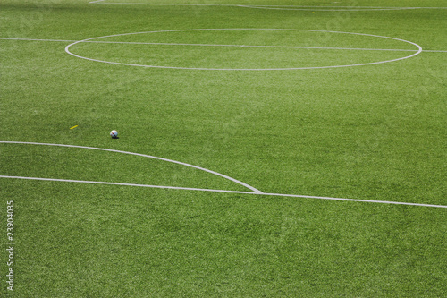 Fußball Rasen-Kreis & Spielfeld