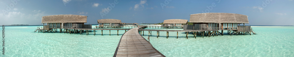 Overwater Villa on the lagoon