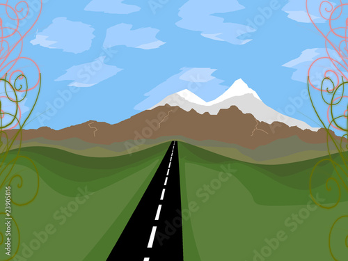 road to horizon