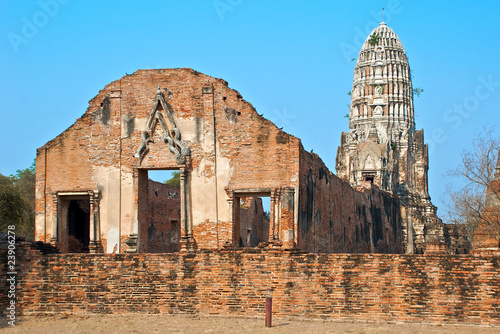 Buddhist temple in Ayutthaya