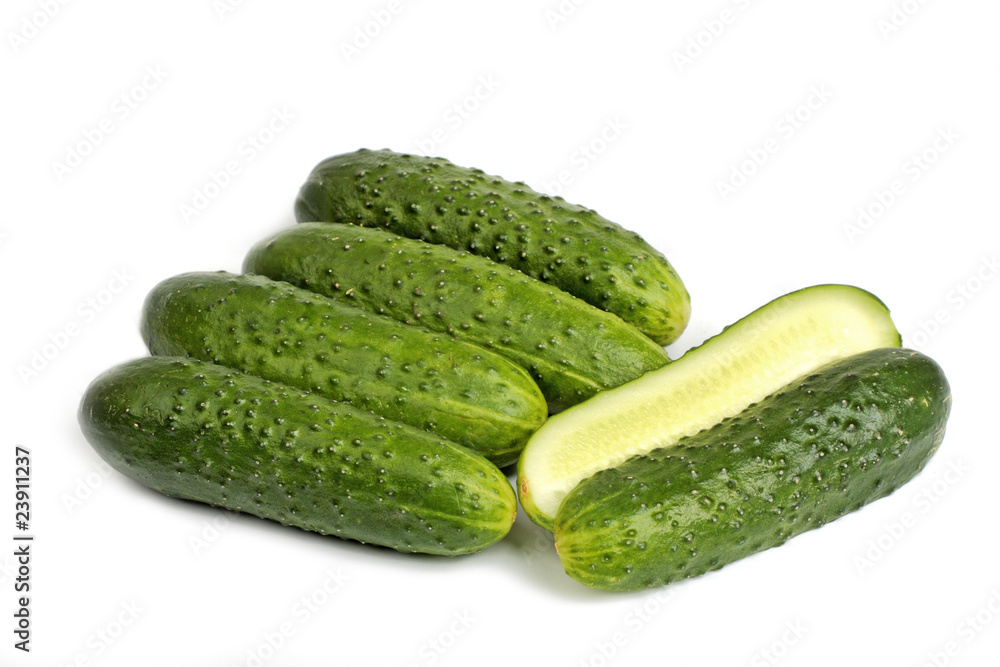 Bunch of cucumbers Bunch of cucumbers