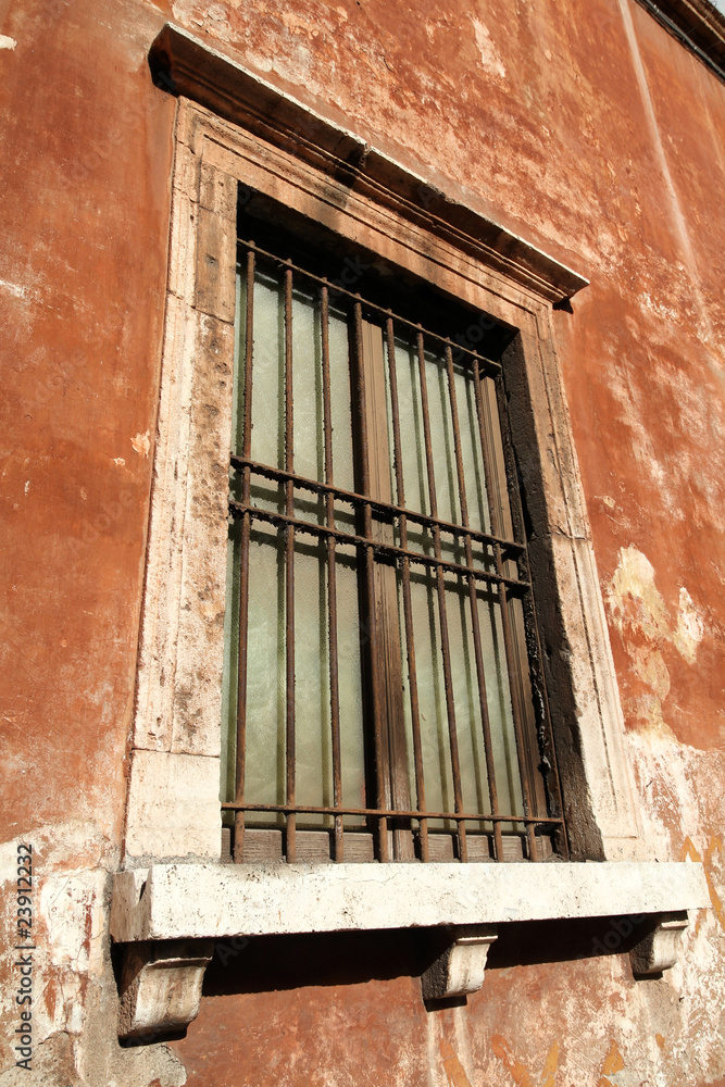 Italy - window in Rome