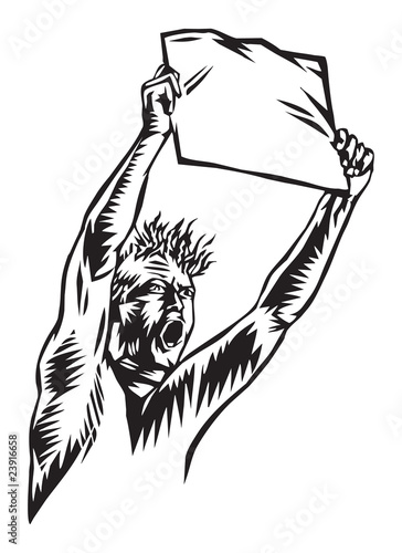 protester