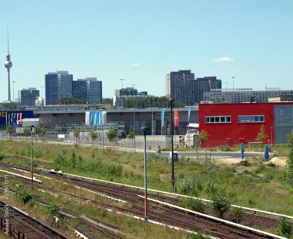 Obraz premium Stadtpanorama mit Alex