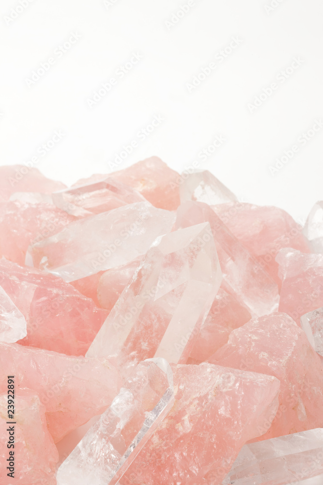 ローズクォーツ　クリスタル