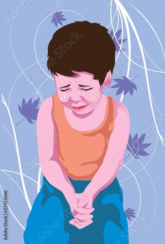 Unhappy kid