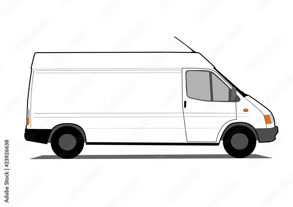 Delivery van