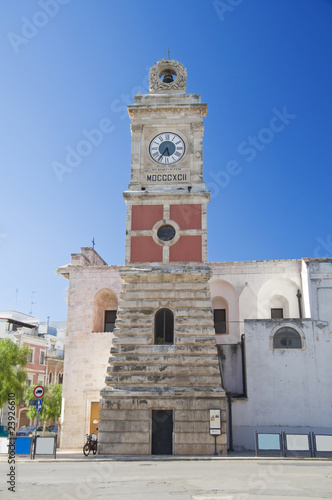 Clocktower. Turi. Apulia.