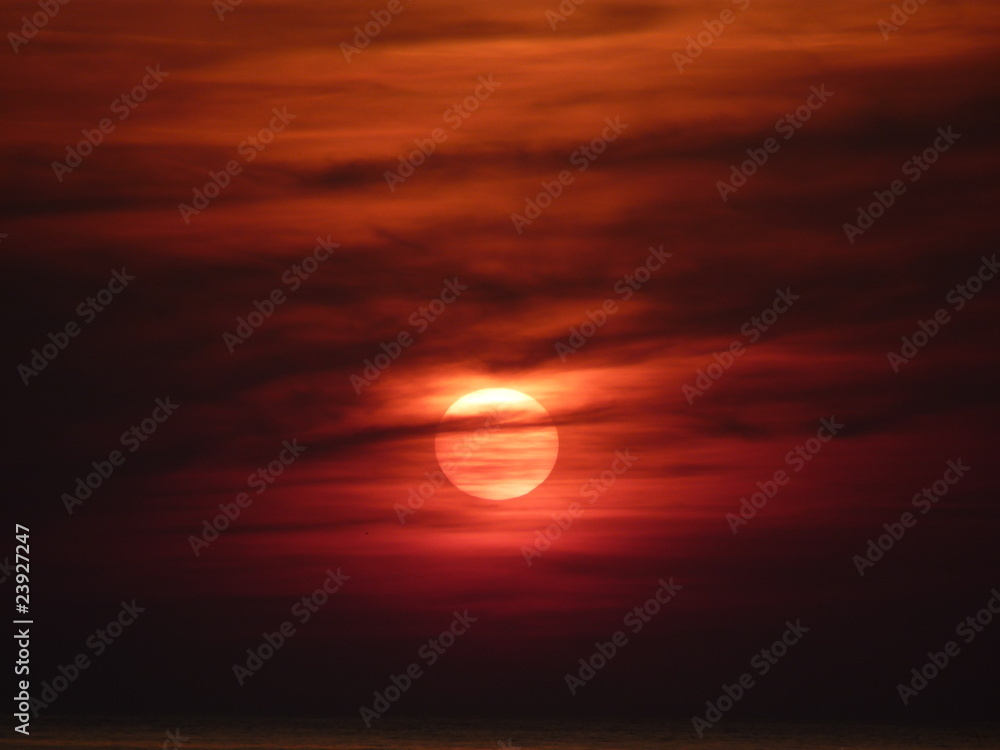 Obraz premium coucher de soleil #8