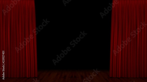 Curtain up. + Alpha. Rewind to drop the curtain