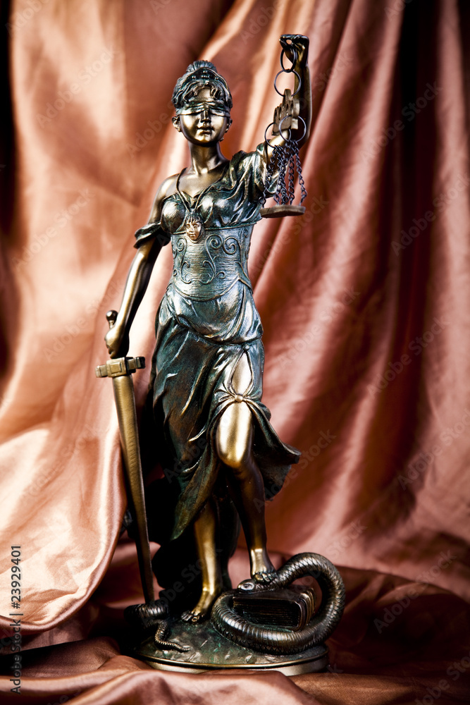 Statue of lady justice Statue of lady justice