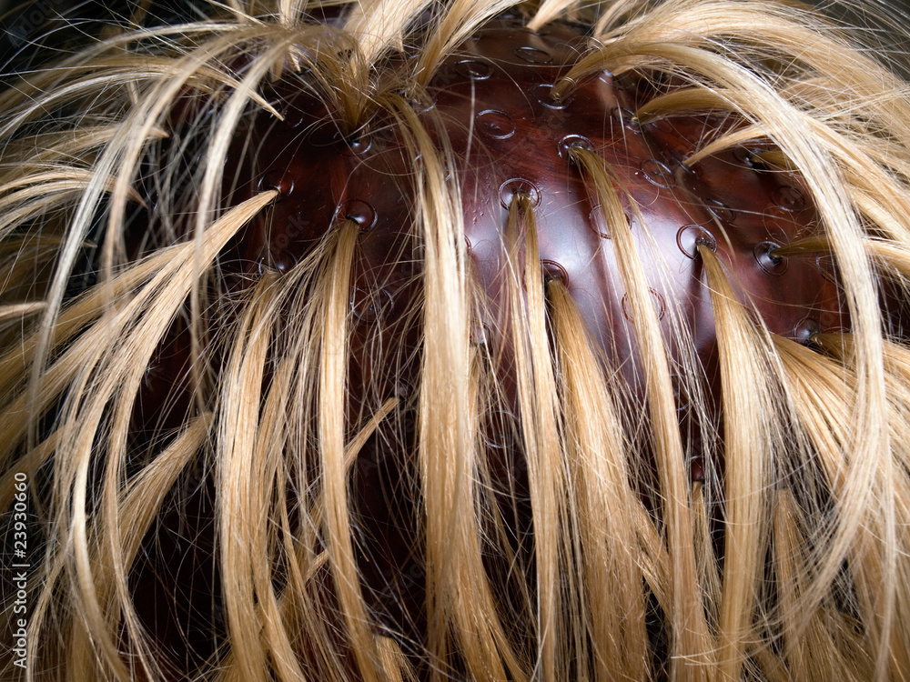 Naklejka premium Hair coloring