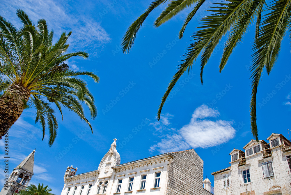 Mediterranean architecture in city of Trogir, Croatia