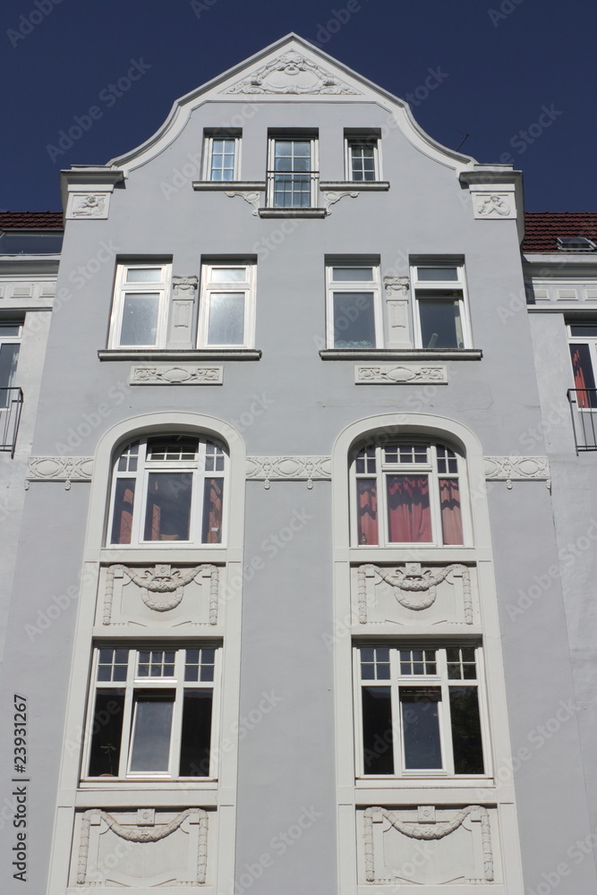 Obraz premium Hamburg, Giebelhaus
