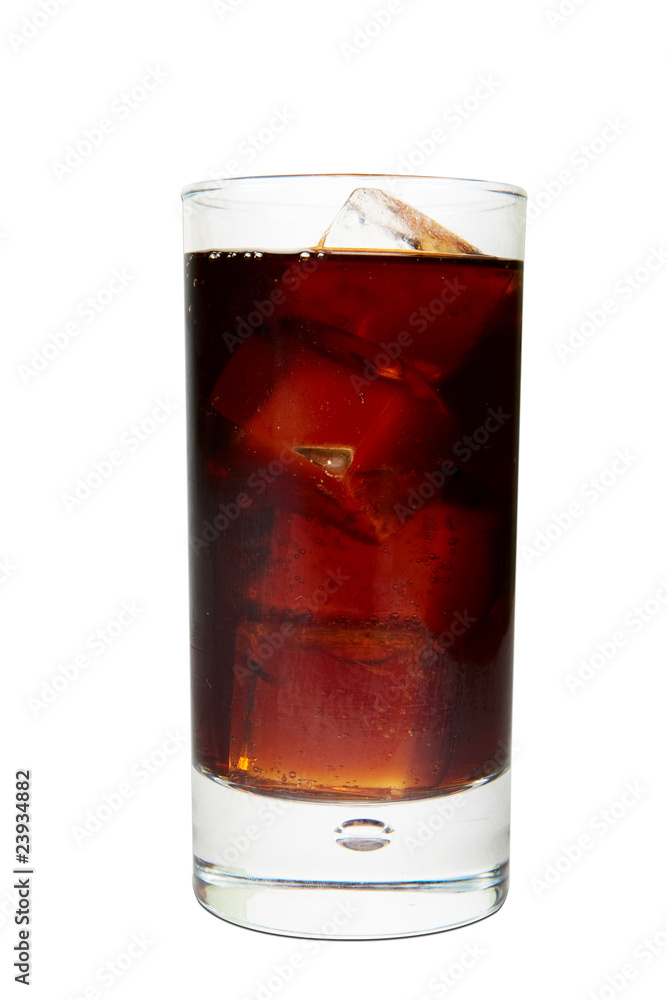Cola mit Eis inklusive exaktem Beschneidungspfad Cola mit Eis inklusive exaktem Beschneidungspfad
